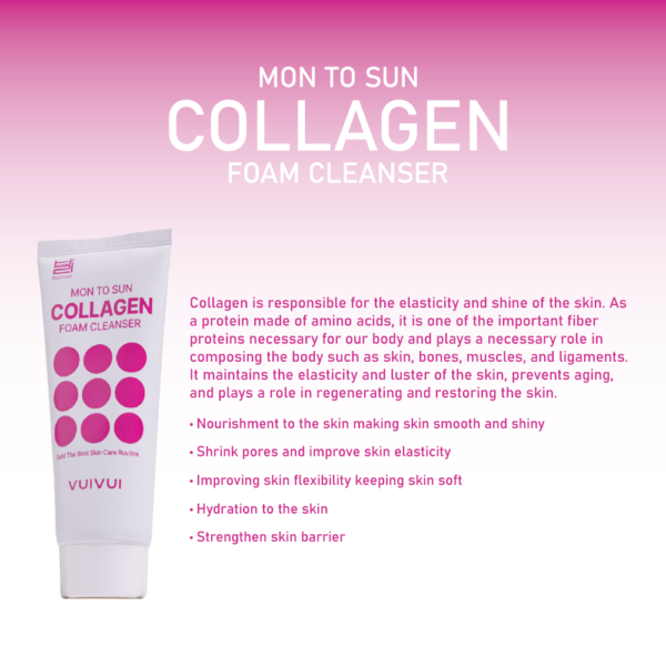 VUIVUI Mon Sun Foam Cleanser (Collagen)