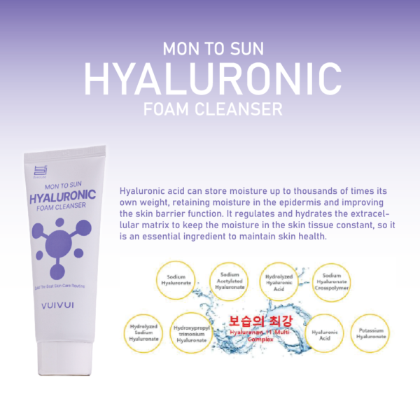 VUIVUI Mon Sun Foam Cleanser (Hyaluronic)