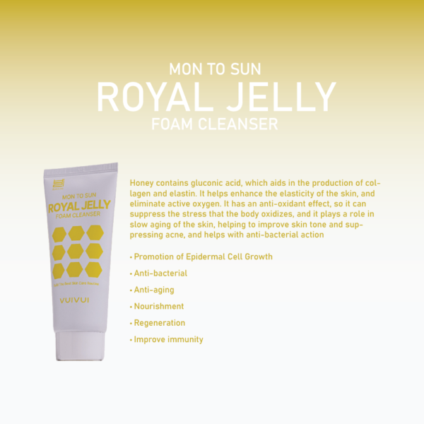 VUIVUI Mon Sun Foam Cleanser (Royal Jelly)