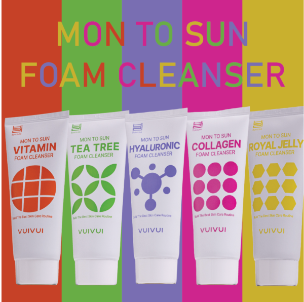 VUIVUI Mon Sun Foam Cleanser Series