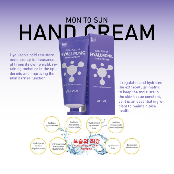 VUIVUI Mon Sun Hand Cream (Hyaluronic)