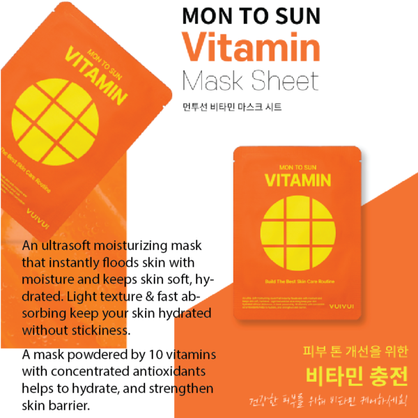 VUIVUI Mon Sun Mask (Vitamin)